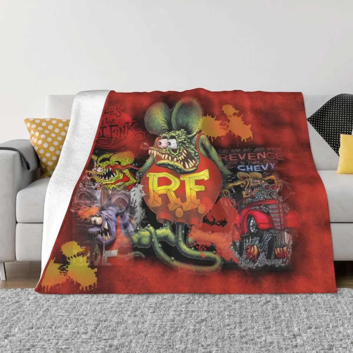 Портативные теплые одеяла Tales of the Rat Fink Ron Mann Red, постельное белье для путешествий
Портативные теплые одеяла Tales of the Rat Fink Ron Mann Red, постельное белье для путешествий