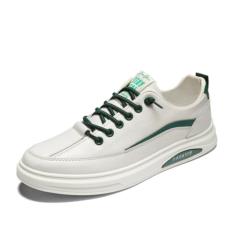 men's shoes Spring models leather surface Fashion skate shoes student sneakers wild white shoes travel run shoe
men's shoes Spring models leather surface Fashion skate shoes student sneakers wild white shoes travel run shoe