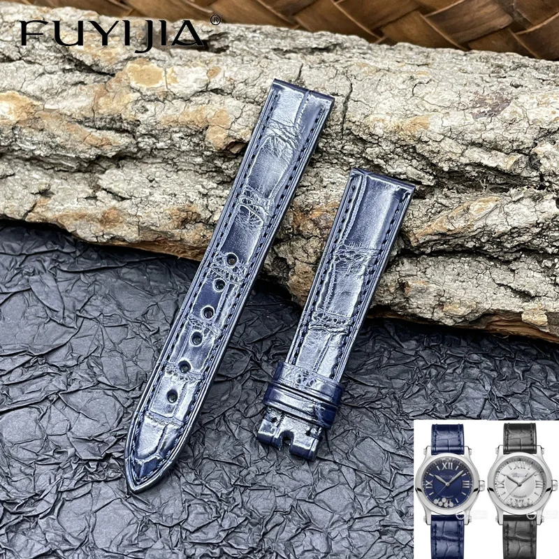 FUYIJIA Luxury C-hopard HAPPYSPORT Watch Band Alligator Strap 15MM 16MM 18MM Genuine Leather Belt Crocodile Watchbands 10MM~26MM
FUYIJIA Luxury C-hopard HAPPYSPORT Watch Band Alligator Strap 15MM 16MM 18MM Genuine Leather Belt Crocodile Watchbands 10MM~26MM