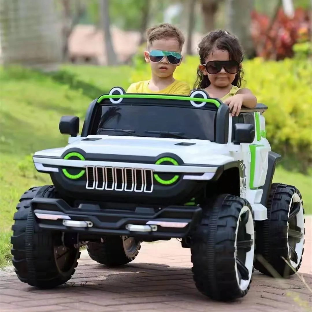 Children's Electric Cars Four-wheel Adult Outdoor Toy Vehicle 4WD Off-road Double Two-seater Electric Vehicle for Kids Ride On
Children's Electric Cars Four-wheel Adult Outdoor Toy Vehicle 4WD Off-road Double Two-seater Electric Vehicle for Kids Ride On