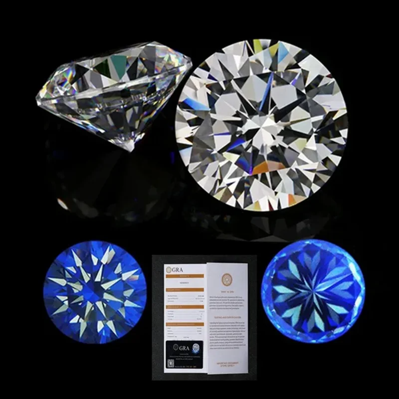 With GRA Report Luxury Moissanite Diamonds VVS1 D Color Loose Gemstone Excellent Cut For Jewelry Making
With GRA Report Luxury Moissanite Diamonds VVS1 D Color Loose Gemstone Excellent Cut For Jewelry Making