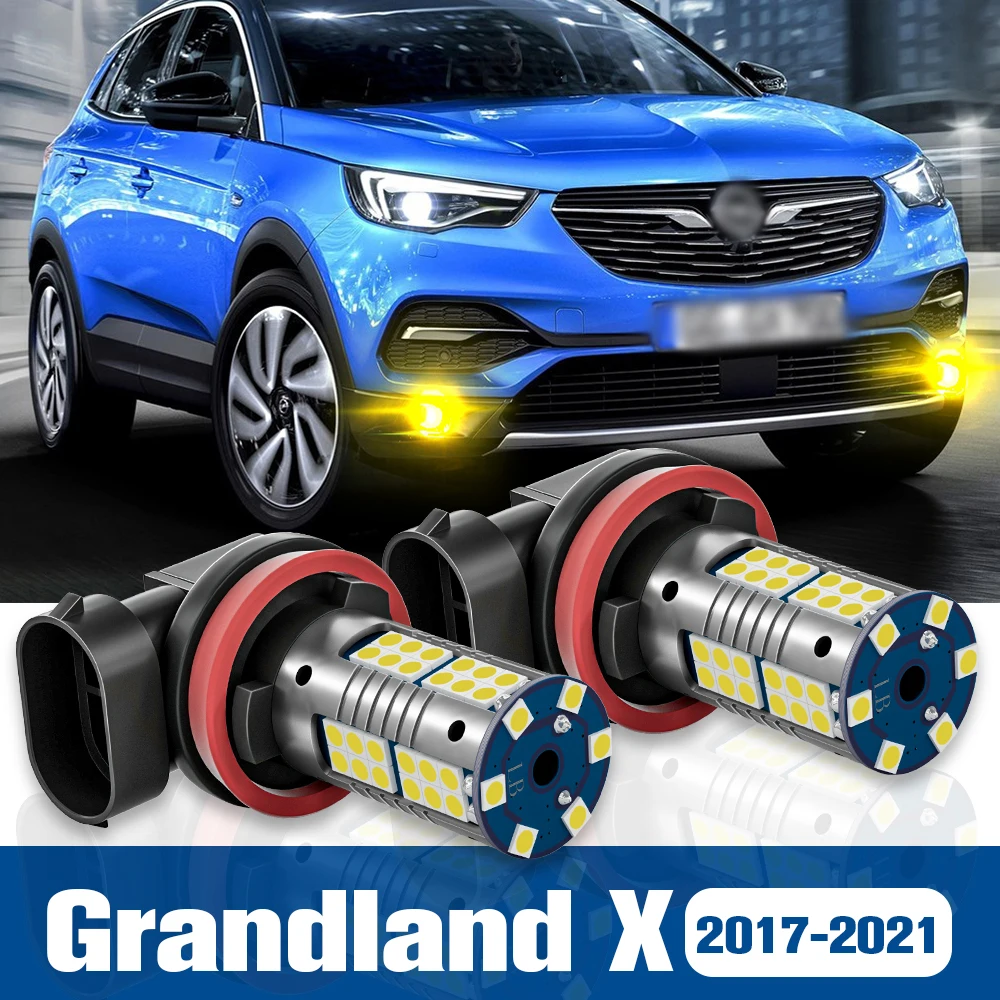 2pcs LED Fog Light Blub Lamp Accessories Canbus For Opel Grandland X 2017 2018 2019 2020 2021
2pcs LED Fog Light Blub Lamp Accessories Canbus For Opel Grandland X 2017 2018 2019 2020 2021