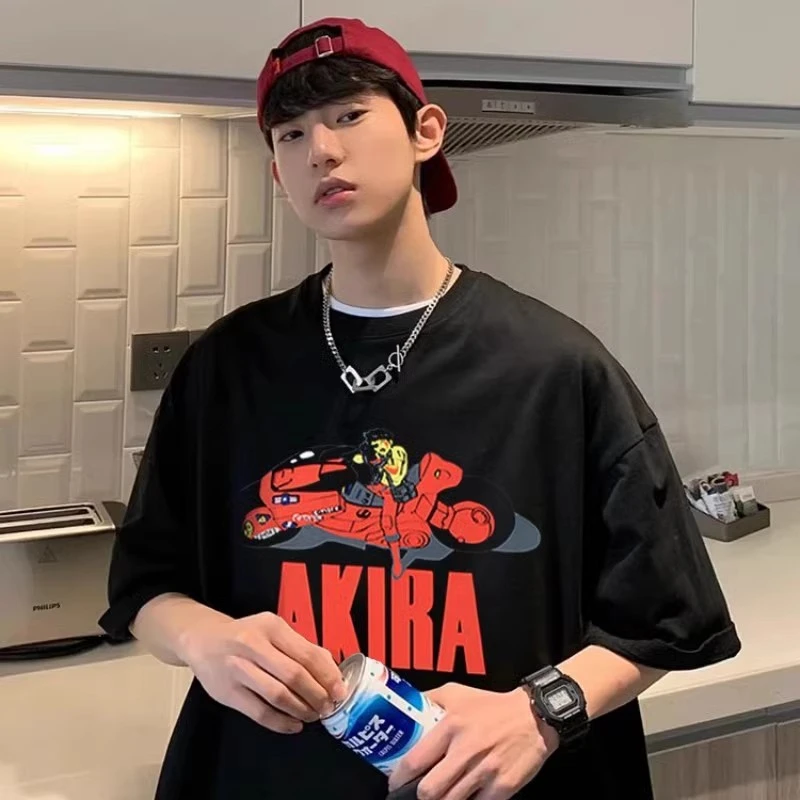 2023ss Vintage Akira T-shirt Men Women High Quality Oversize Washed Tee Tops T Shirt
2023ss Vintage Akira T-shirt Men Women High Quality Oversize Washed Tee Tops T Shirt