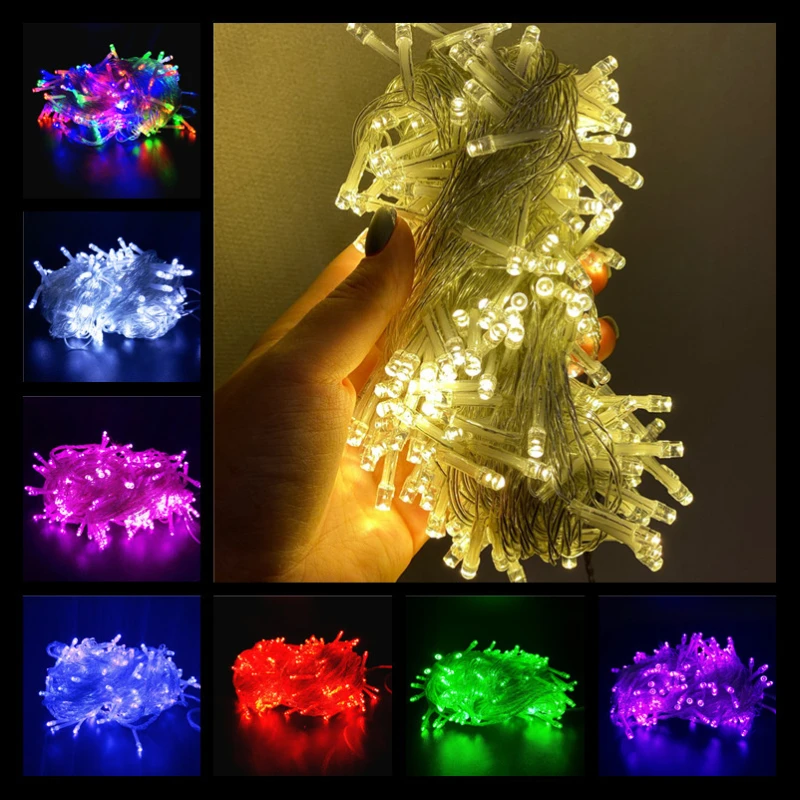 220V Christmas Fairy Garlands LED String Lights Holiday Lighting Wedding Decoration Waterproof Lamp Outdoor Indoor Decor Navidad
220V Christmas Fairy Garlands LED String Lights Holiday Lighting Wedding Decoration Waterproof Lamp Outdoor Indoor Decor Navidad