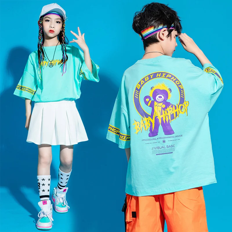 

Boys hip hop hip hop hip hop suit children's hiphop trendy clothes primary school students' jazz dance clothes girls'