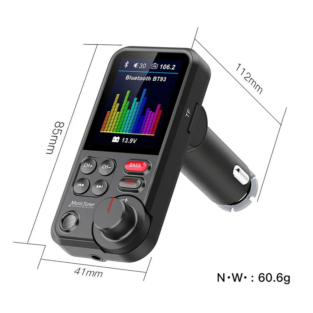 Car MP3 Player FM Transmitter Wireless Handsfree FM Transmitter Car 1pcs Audio Charging Bluetooth 5.0 DC9-28V Handsfree
Car MP3 Player FM Transmitter Wireless Handsfree FM Transmitter Car 1pcs Audio Charging Bluetooth 5.0 DC9-28V Handsfree