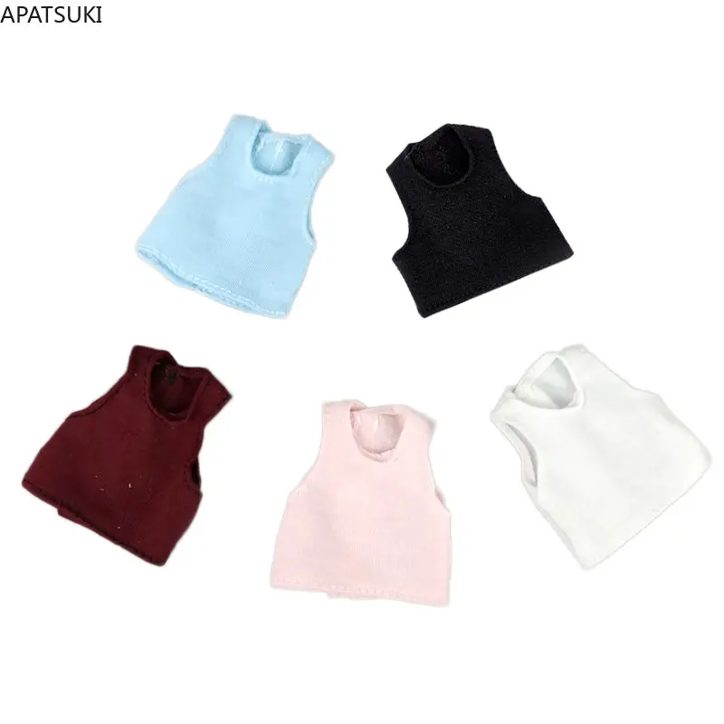 Короткая рубашка без рукавов, 5 шт./лот, укороченные топы для кукол Барби, модная одежда, аксессуары для кукол, игрушки для шарнирных кукол 1/6
Короткая рубашка без рукавов, 5 шт./лот, укороченные топы для кукол Барби, модная одежда, аксессуары для кукол, игрушки для шарнирных кукол 1/6