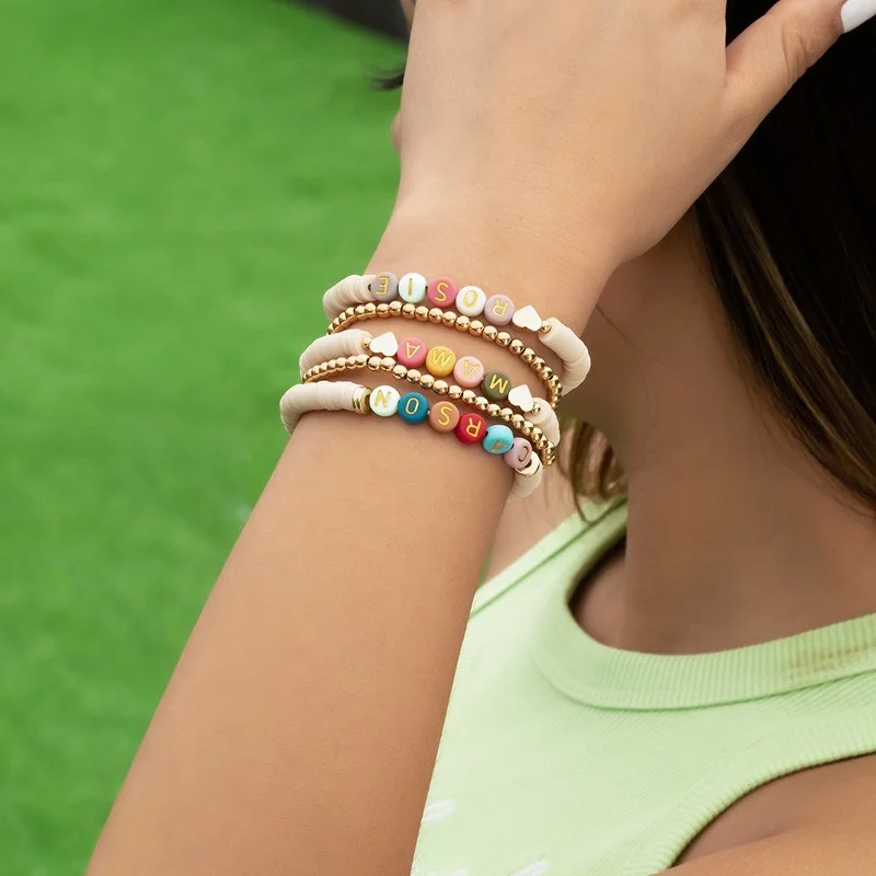 4-5 Pieces/Multilayer Set Boho Charm Chain Tassel Bracelet Fashion Love Letters Beaded Bracelet for Women Jewelry Accessories
4-5 Pieces/Multilayer Set Boho Charm Chain Tassel Bracelet Fashion Love Letters Beaded Bracelet for Women Jewelry Accessories