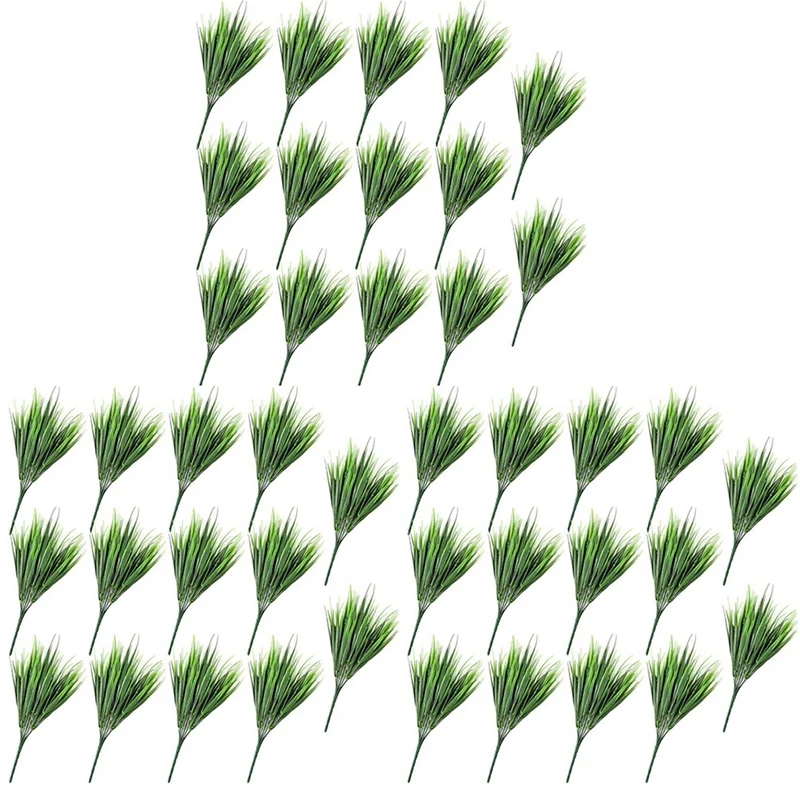 42Pcs Artificial Plants Fake Plastic Greenery Shrub Bushes Plants Plastic Wheat Grass For Home Garden Decoration
42Pcs Artificial Plants Fake Plastic Greenery Shrub Bushes Plants Plastic Wheat Grass For Home Garden Decoration
