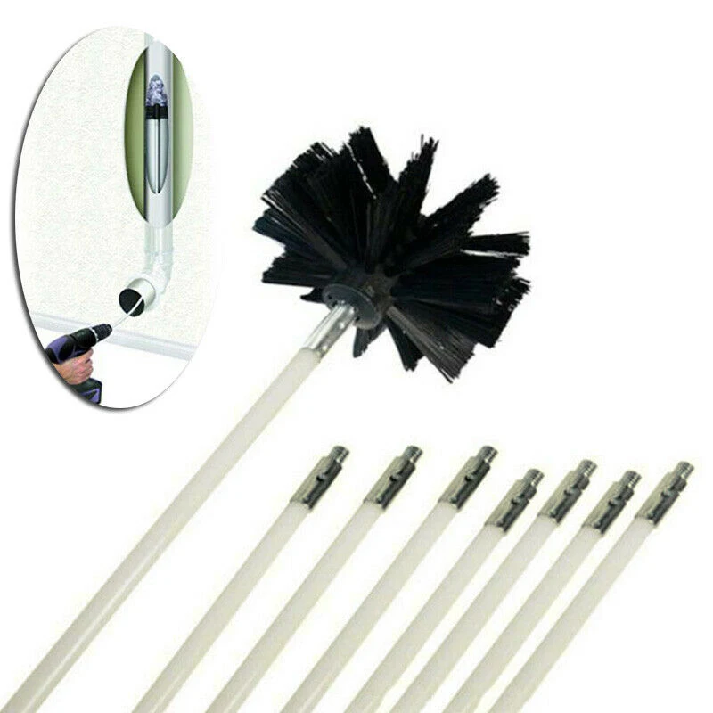Useful Convenient Durable Brush kit Flexible Pipes Cleaner Cleaning Electric drill Home Inner Wall Rods Stoves
Useful Convenient Durable Brush kit Flexible Pipes Cleaner Cleaning Electric drill Home Inner Wall Rods Stoves