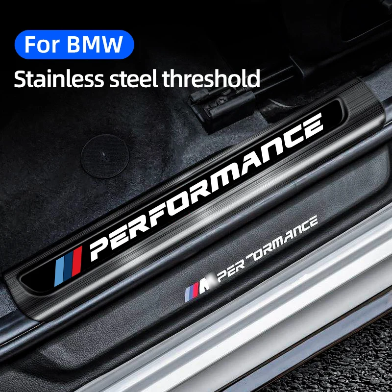 4pcs Car Stainless Steel Door Sill Strip for BMW 3 5 7 Series 6GT X1 X2 X3 X4 X5 G11 G12 Door Sill Pedal Cover Strips Accessorie 
4pcs Car Stainless Steel Door Sill Strip for BMW 3 5 7 Series 6GT X1 X2 X3 X4 X5 G11 G12 Door Sill Pedal Cover Strips Accessorie