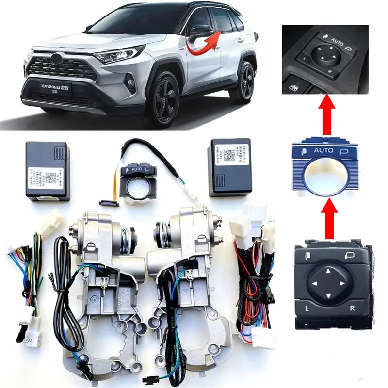 For TOYOTA RAV4 XA50 2018~2022 Automatic Car Electric Rearview Mirror Folding System Side Mirrors Folded Motor Kit Modules
For TOYOTA RAV4 XA50 2018~2022 Automatic Car Electric Rearview Mirror Folding System Side Mirrors Folded Motor Kit Modules
