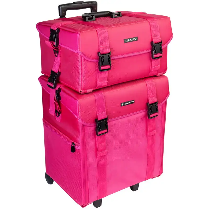Color Summer Orchid Color Makeup Artist Rolling Trolley Cosmetic Case with Free Set of Mesh Bags, Portable, Durable, Stylish, P
Color Summer Orchid Color Makeup Artist Rolling Trolley Cosmetic Case with Free Set of Mesh Bags, Portable, Durable, Stylish, P