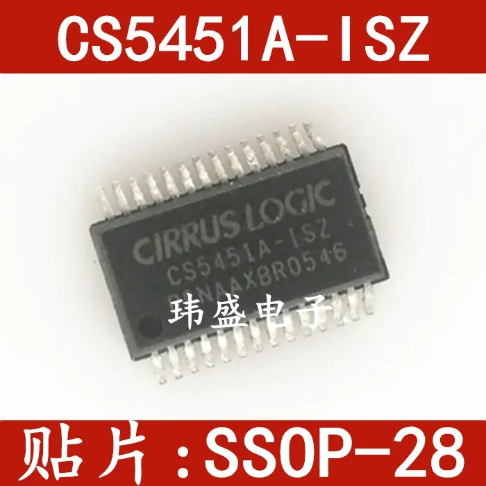 10 шт./лот CS5451A-ISZ CS5451A SSOP28
10 шт./лот CS5451A-ISZ CS5451A SSOP28