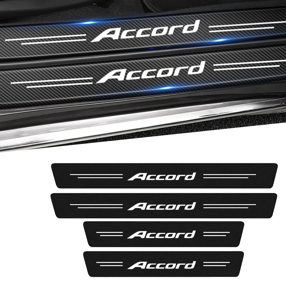 Car Door Threshold Sill Sticker for Honda Accord 7 8 9 10 2003 2004 2005 2006 2007 2008-2021 Car Protection Accessories 4PCS 
Car Door Threshold Sill Sticker for Honda Accord 7 8 9 10 2003 2004 2005 2006 2007 2008-2021 Car Protection Accessories 4PCS