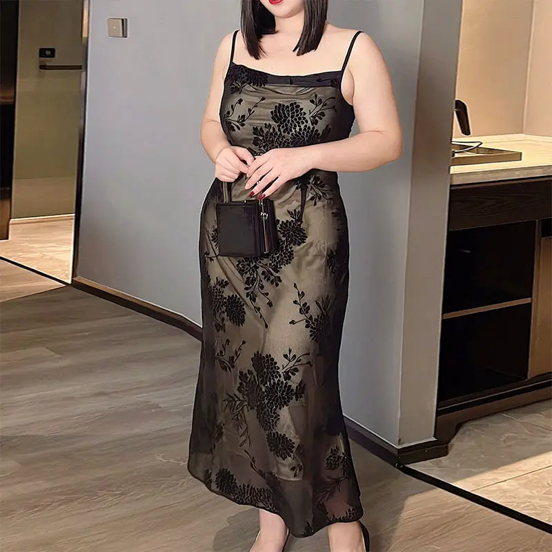 2022 New Sexy Lace Dress Hot Girl Spaghetti Straps Slimming Flab Hiding Fishtail Skirt Dress for Women Bandage Dresses
2022 New Sexy Lace Dress Hot Girl Spaghetti Straps Slimming Flab Hiding Fishtail Skirt Dress for Women Bandage Dresses