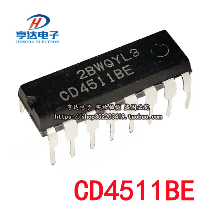 30pcs origianl new CD4511BE DIP16 latch decoder driver DIP16 compatible with HEF4511BP
30pcs origianl new CD4511BE DIP16 latch decoder driver DIP16 compatible with HEF4511BP