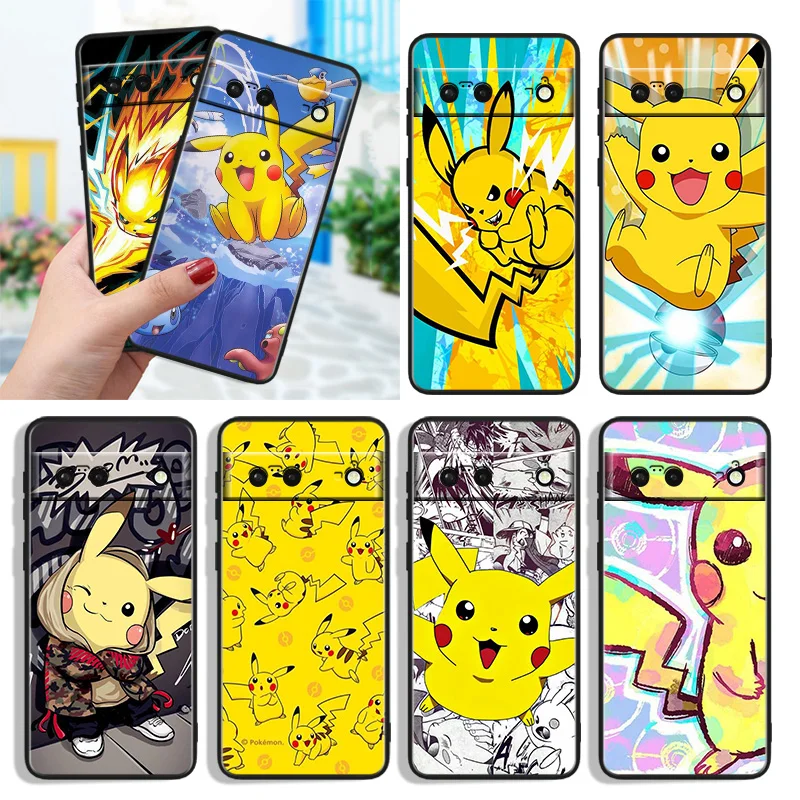 Pokemon Anime Pikachu Shockproof Cover for Google Pixel 7 6a 6 Pro 5 4 4A XL 5G Black Phone Case Shell Soft Fundas Capa
Pokemon Anime Pikachu Shockproof Cover for Google Pixel 7 6a 6 Pro 5 4 4A XL 5G Black Phone Case Shell Soft Fundas Capa