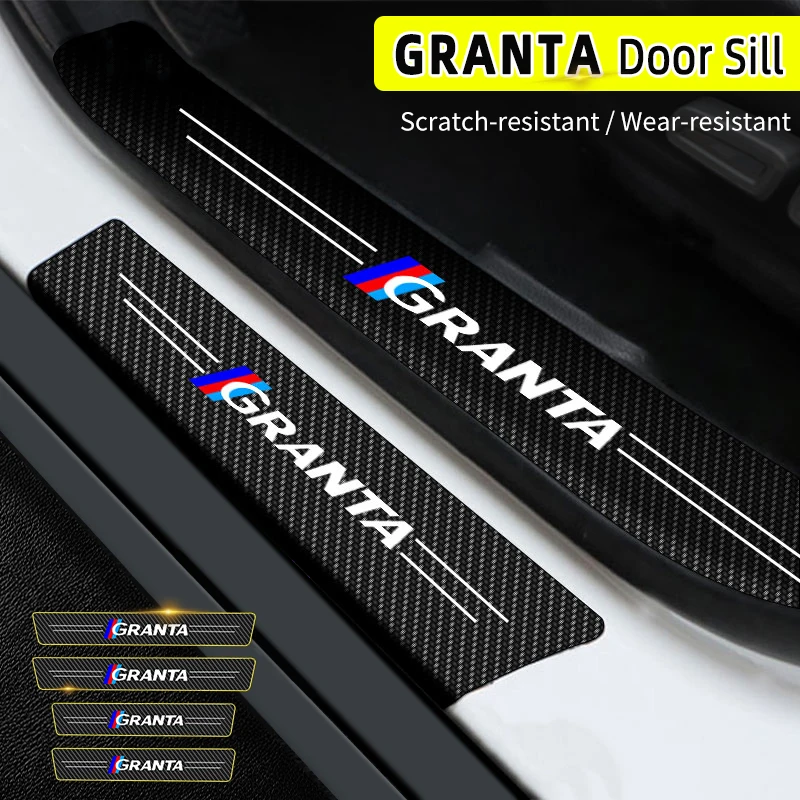 4PCS Car Stickers Carbon Fiber Sill Protector Door Threshold Scuff Plate For Lada Granta 2018 2019 Auto Door Entry Pedal Guards
4PCS Car Stickers Carbon Fiber Sill Protector Door Threshold Scuff Plate For Lada Granta 2018 2019 Auto Door Entry Pedal Guards