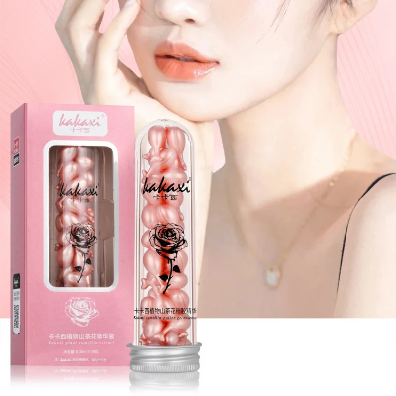 Plant Camellia essence Facial Moisturizing&Weakening Fine Lines&Shrinking Pore essence Capsule Anti oxidation&Anti inflammation
Plant Camellia essence Facial Moisturizing&Weakening Fine Lines&Shrinking Pore essence Capsule Anti oxidation&Anti inflammation