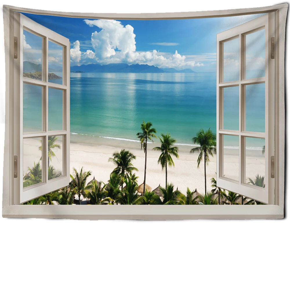 Психоделический гобелен "Пляж, солнце, лес"
Психоделический гобелен "Пляж, солнце, лес"