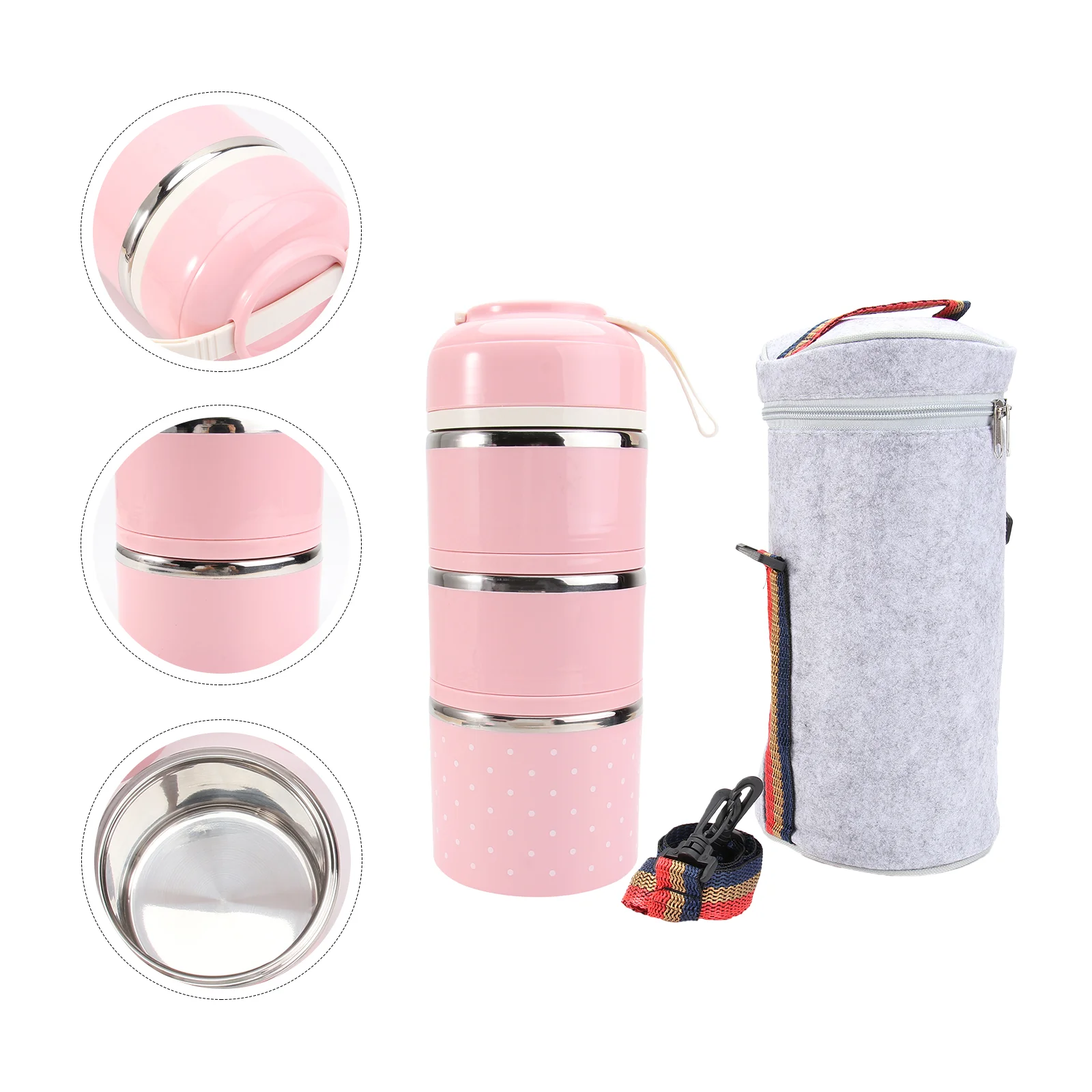 2 Pcs/Set Plastic Container Stainless Steel Student Microwavable Lunch Containers
2 Pcs/Set Plastic Container Stainless Steel Student Microwavable Lunch Containers