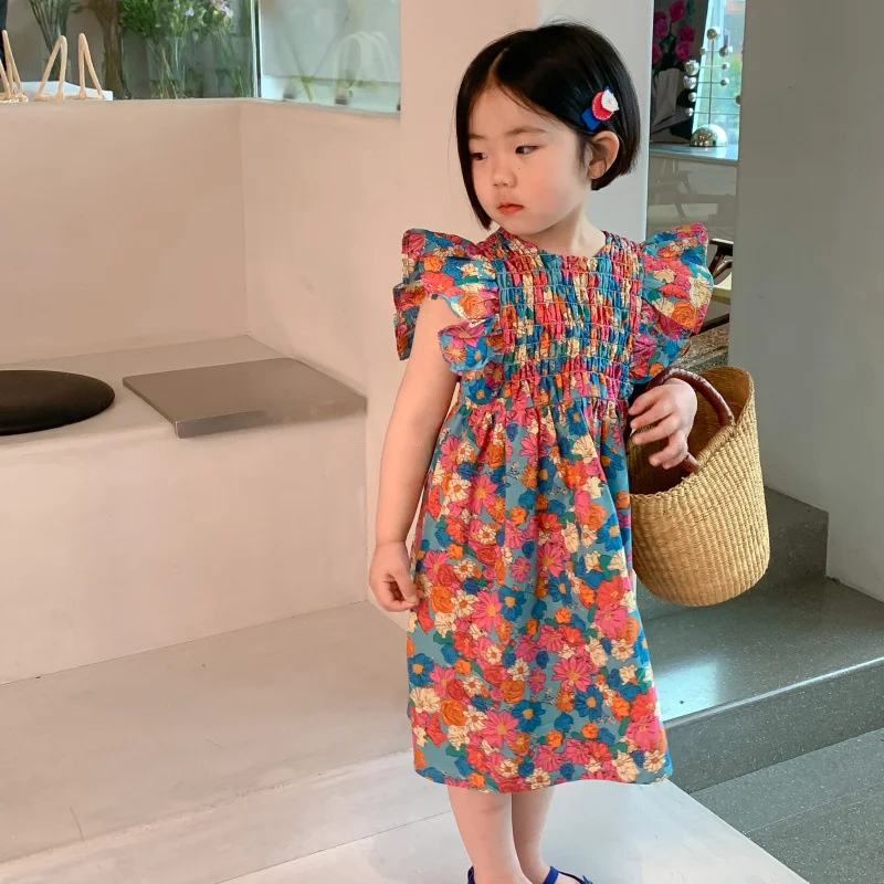 Girl Dress Kids Skirts Spring Summer Cotton 2022 Vintage Flower Girl Dress Party Evening Gown Beach Outdoor Children Clothing
Girl Dress Kids Skirts Spring Summer Cotton 2022 Vintage Flower Girl Dress Party Evening Gown Beach Outdoor Children Clothing