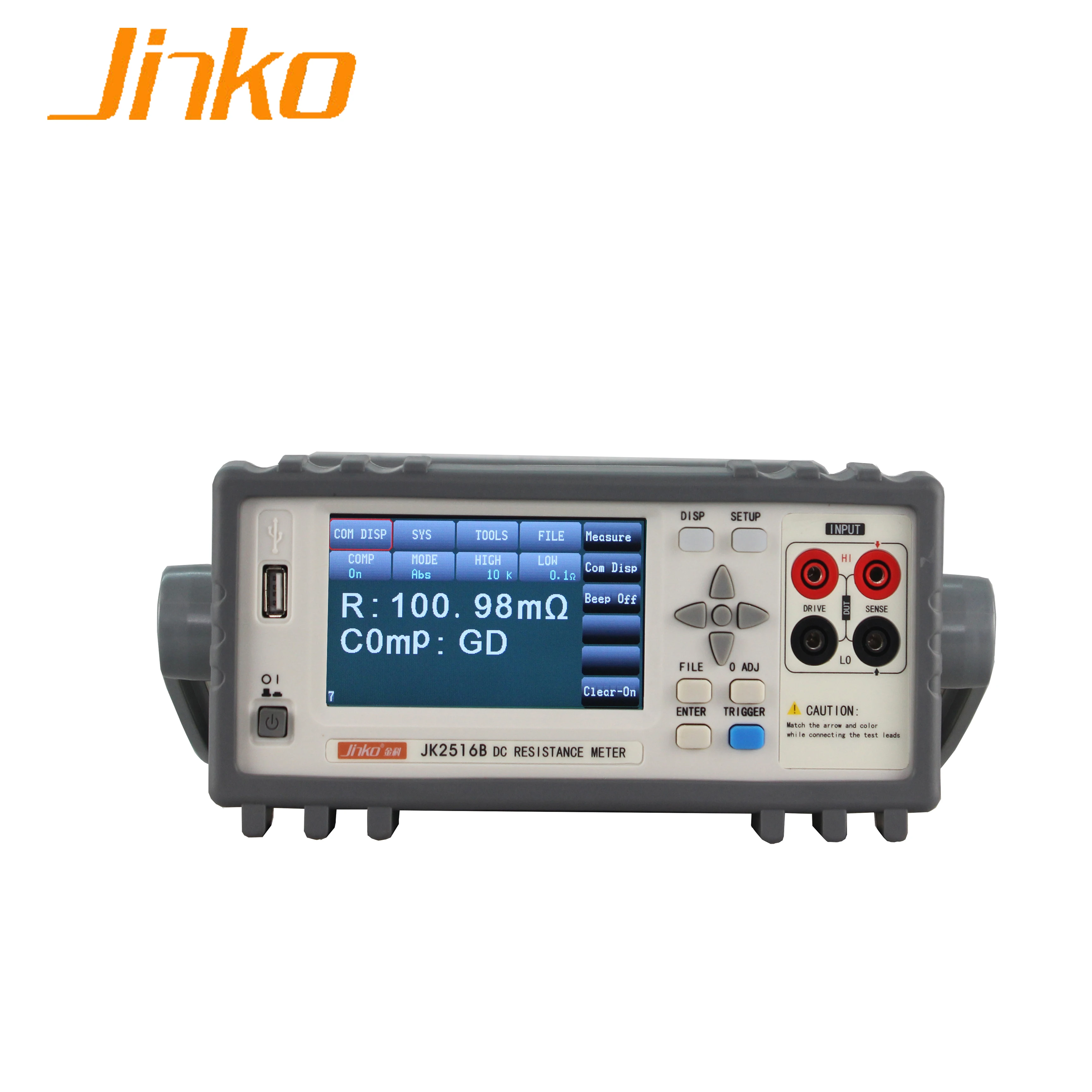 Jinko JK2516B DC Resistance Meter for Relay Resistance with 0.05% Accuracy Micro Ohm Meter
Jinko JK2516B DC Resistance Meter for Relay Resistance with 0.05% Accuracy Micro Ohm Meter