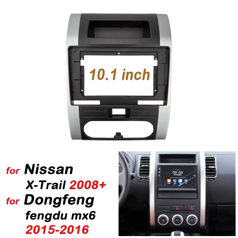 2 Din 10.1 Inch Car Radio Fascia Panel Frame Plastic Installation Trim Kit for Nissan X-Trail 2008 for Dongfeng fengdu mx6 2015
2 Din 10.1 Inch Car Radio Fascia Panel Frame Plastic Installation Trim Kit for Nissan X-Trail 2008 for Dongfeng fengdu mx6 2015