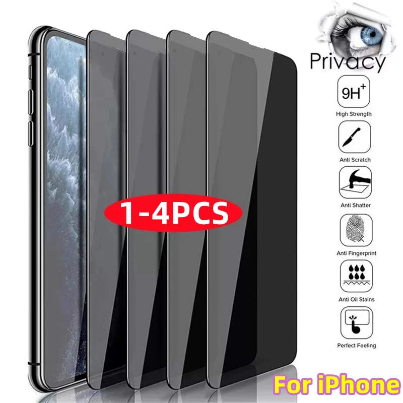 1-4pcs Anti-spy Glass For iPhone 13 12 11 Pro Max Private Screen Protector Tempered Glass For iPhone 12 13 Mini 6 8 12Pro 13Pro
1-4pcs Anti-spy Glass For iPhone 13 12 11 Pro Max Private Screen Protector Tempered Glass For iPhone 12 13 Mini 6 8 12Pro 13Pro
