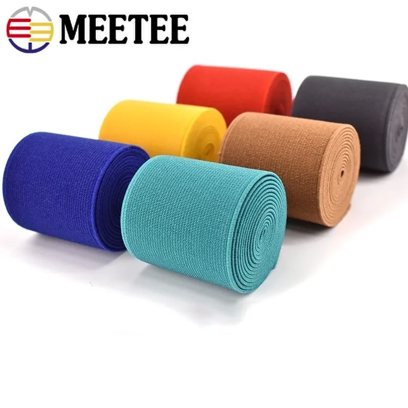 5Meters Meetee 5cm Width Elastic Band for Trousers Skirt Waistband Tape Rubber Belt DIY Sewing Shoes Clothing Bags Accessories
5Meters Meetee 5cm Width Elastic Band for Trousers Skirt Waistband Tape Rubber Belt DIY Sewing Shoes Clothing Bags Accessories