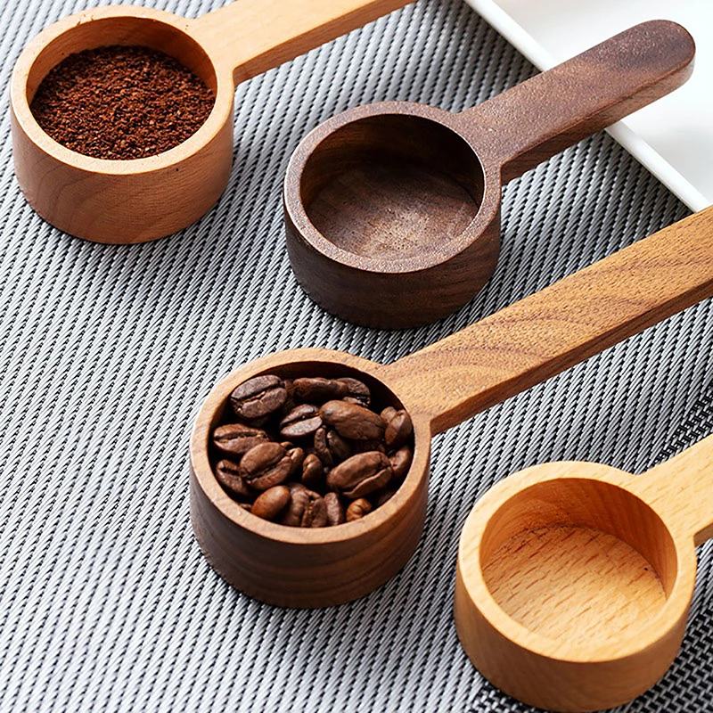 Home Black Walnut Measuring Spoon Set Kitchen Spoon Long and Short Handle Coffee Measuring Spoon Wooden Coffee Measuring Tools
Home Black Walnut Measuring Spoon Set Kitchen Spoon Long and Short Handle Coffee Measuring Spoon Wooden Coffee Measuring Tools