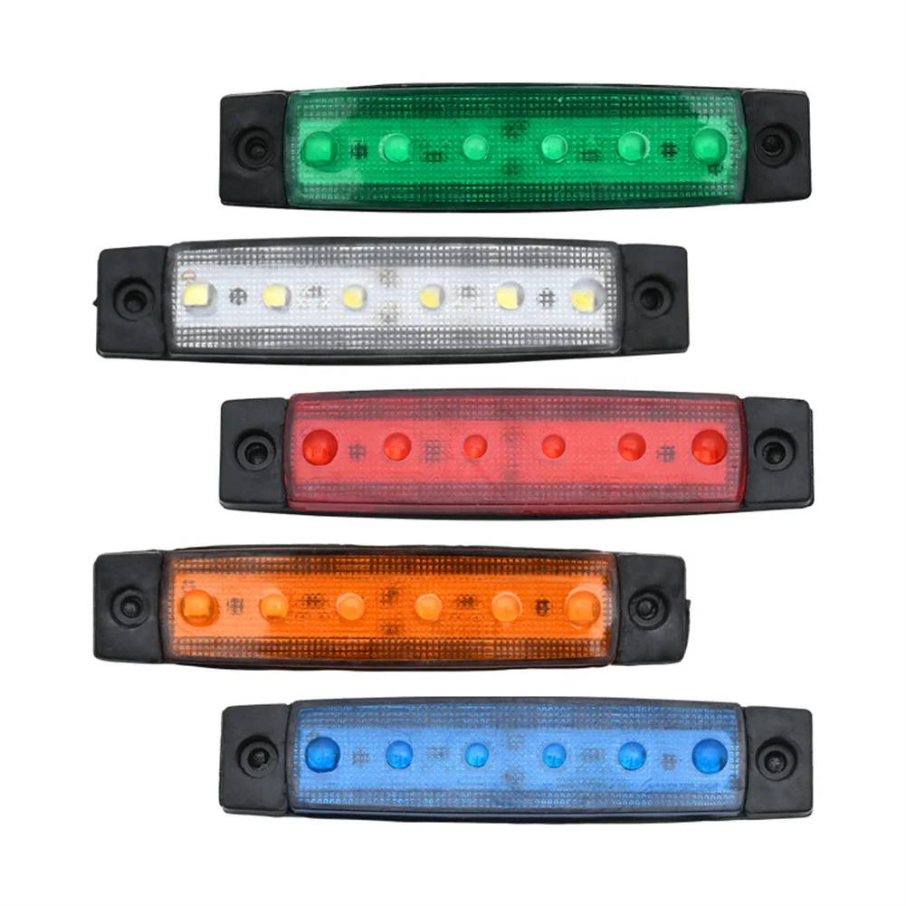 Car Clearance Lights LED 12/24V 6LED Car Bus Truck Lorry Side Turn Signal Marker Indicator LED Trailer Light Rear Side Lamp
Car Clearance Lights LED 12/24V 6LED Car Bus Truck Lorry Side Turn Signal Marker Indicator LED Trailer Light Rear Side Lamp
