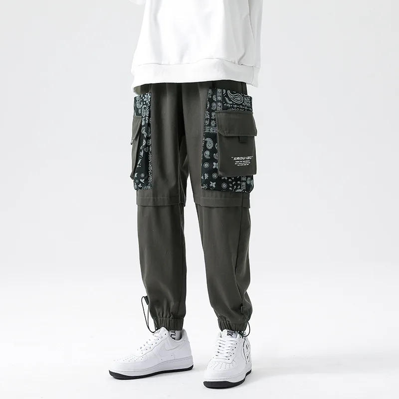 Trend Multi Pocket Cargo Pants Men High Quality Streetwear Cotton Loose Joggers Male 2022 Spring Harajuku Hip Hop Harem Trousers
Trend Multi Pocket Cargo Pants Men High Quality Streetwear Cotton Loose Joggers Male 2022 Spring Harajuku Hip Hop Harem Trousers