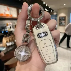 Zinc Alloy Car Key Case Cover Remote Control Shell Protector for Audi A6L/Q3/A1/Q2/Q5L/A3L/A7/A8/Q8 TT TTS RS Car Accessories
Zinc Alloy Car Key Case Cover Remote Control Shell Protector for Audi A6L/Q3/A1/Q2/Q5L/A3L/A7/A8/Q8 TT TTS RS Car Accessories