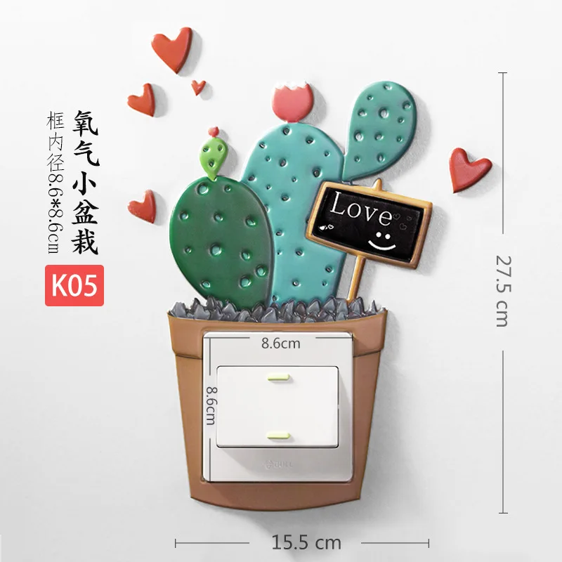 1Pcs PU Foam Switch Sticker Green Plants Animals On-off Protective Cover 3D Cute Luminous Wall Stickers Home Decor
1Pcs PU Foam Switch Sticker Green Plants Animals On-off Protective Cover 3D Cute Luminous Wall Stickers Home Decor