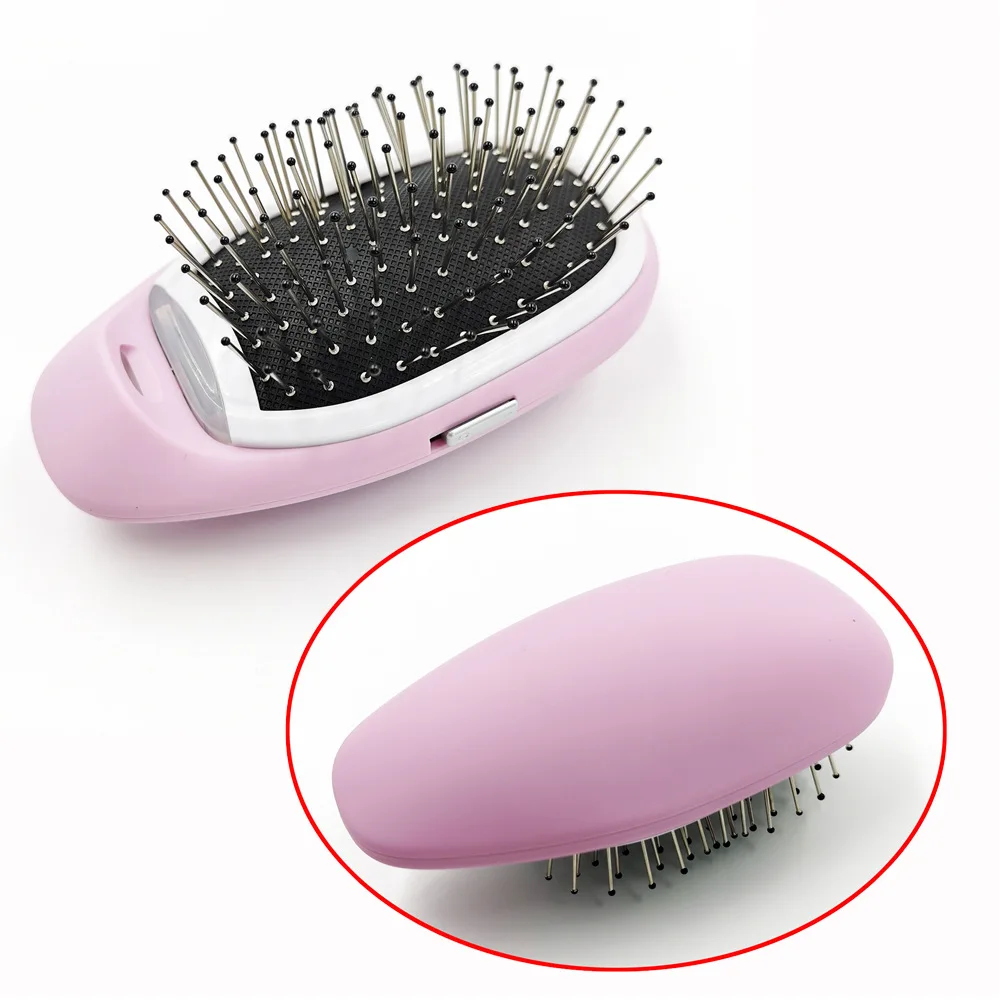 Anti Frizz Brush Magic Electric Ionic Hair Brush Head Massage Scalp Comb Anti Static Smooth Portable Negative Ion Hair Styler
Anti Frizz Brush Magic Electric Ionic Hair Brush Head Massage Scalp Comb Anti Static Smooth Portable Negative Ion Hair Styler