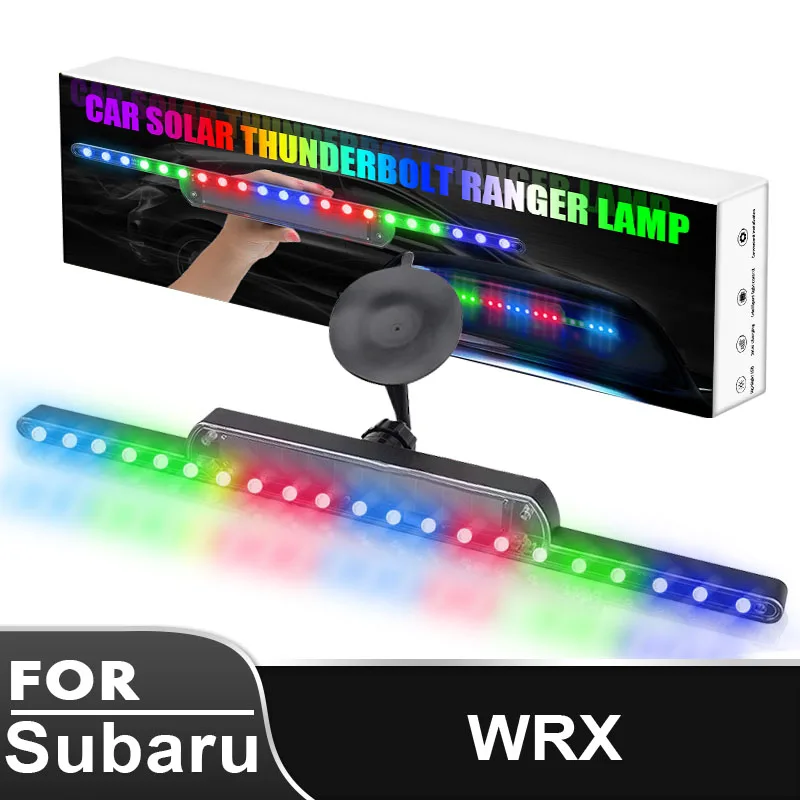 Car LED Lights Auto Solar Colorful Warning Light Anti-rear-end Lights Lamps Car Tools Gadgets Automotive Goods for Subaru WRX
Car LED Lights Auto Solar Colorful Warning Light Anti-rear-end Lights Lamps Car Tools Gadgets Automotive Goods for Subaru WRX