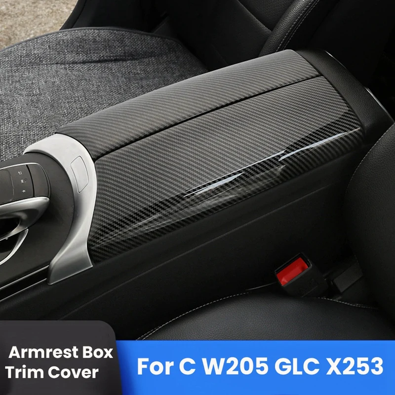 For Mercedes-Benz (C W205 / GLC X253) Carbon Fiber Color Car Interior Center Console Armrest Box Trim Protect Cover
For Mercedes-Benz (C W205 / GLC X253) Carbon Fiber Color Car Interior Center Console Armrest Box Trim Protect Cover