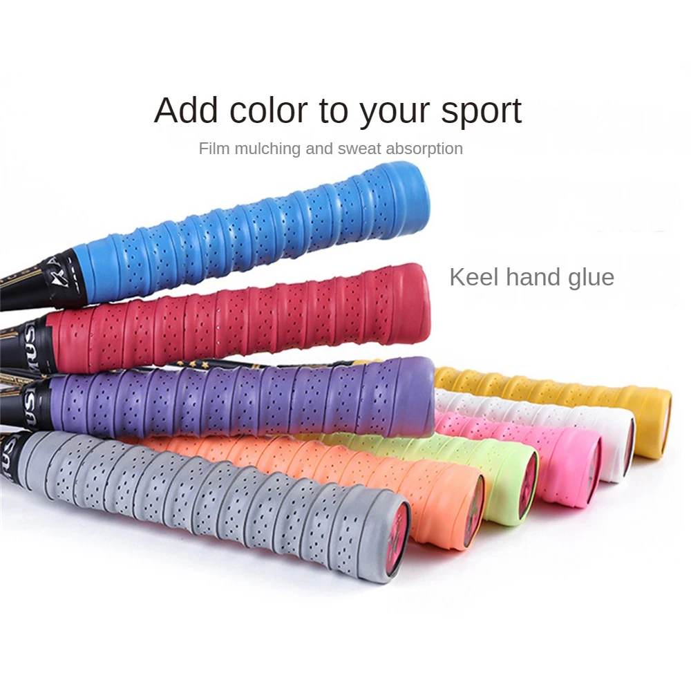 Colors Brand Anti-slip Racket Grip Badminton Overgrips Sweatband Outdoor Sports Accessories Tennis Tape Hand Grips
Colors Brand Anti-slip Racket Grip Badminton Overgrips Sweatband Outdoor Sports Accessories Tennis Tape Hand Grips