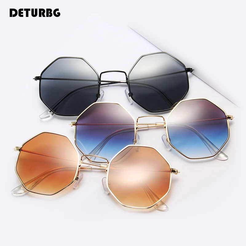 Vintage Polygon Gradient Sunglasses Women's Luxury Brand Designer Metal Frame Retro Shades Travel Party Sun Glasses UV400 SG110
Vintage Polygon Gradient Sunglasses Women's Luxury Brand Designer Metal Frame Retro Shades Travel Party Sun Glasses UV400 SG110