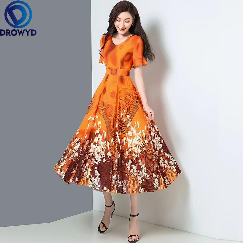 Fashion Boho Beach Dress Plus Women Chiffon Boho Robe 2022 New Summer Fashion Printed Short Sleeve Slim A-line Dress Vestidos
Fashion Boho Beach Dress Plus Women Chiffon Boho Robe 2022 New Summer Fashion Printed Short Sleeve Slim A-line Dress Vestidos