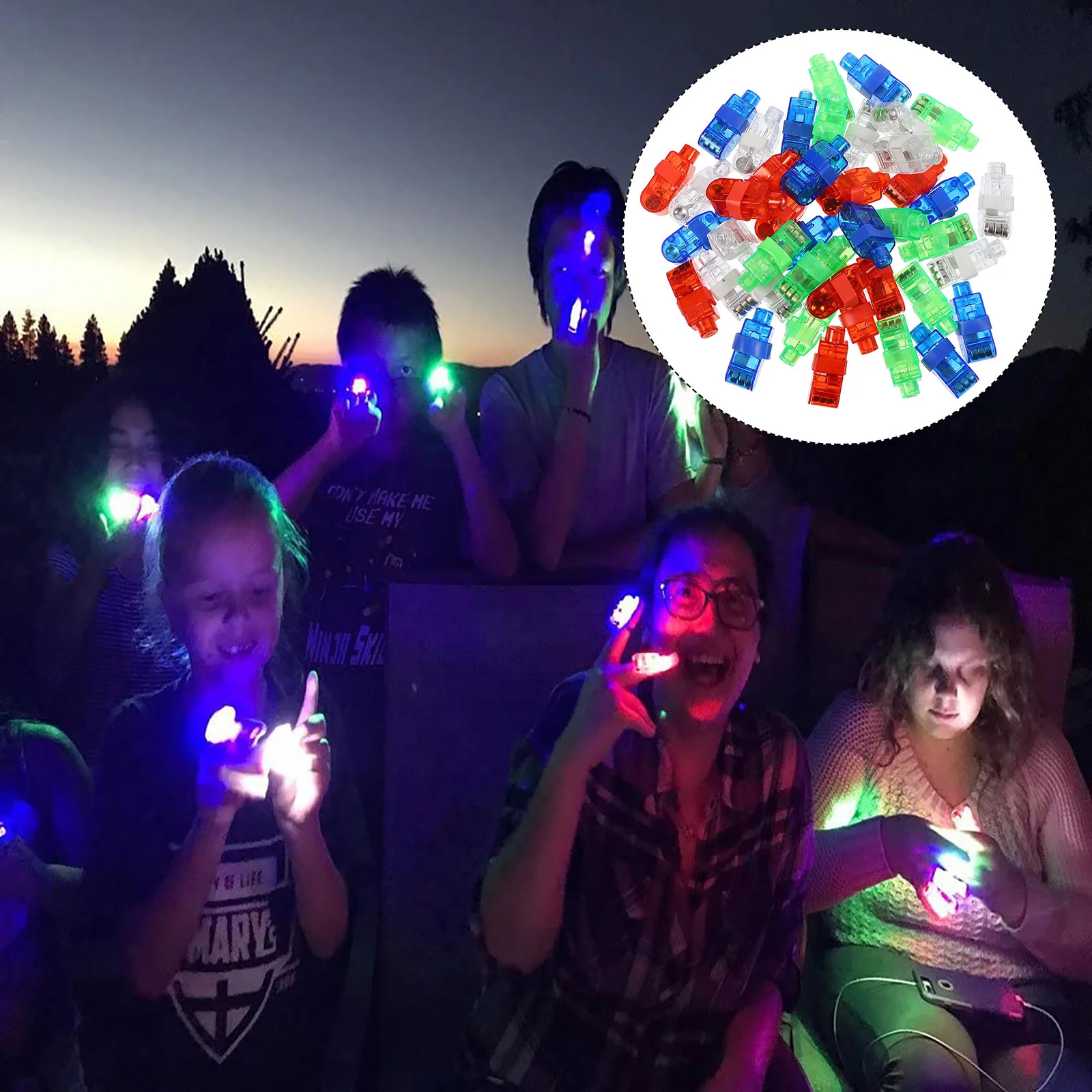 44Pcs Party Finger Creative Lightweight Practical Rings Party Favor Finger Lights for Shop Home Store
44Pcs Party Finger Creative Lightweight Practical Rings Party Favor Finger Lights for Shop Home Store