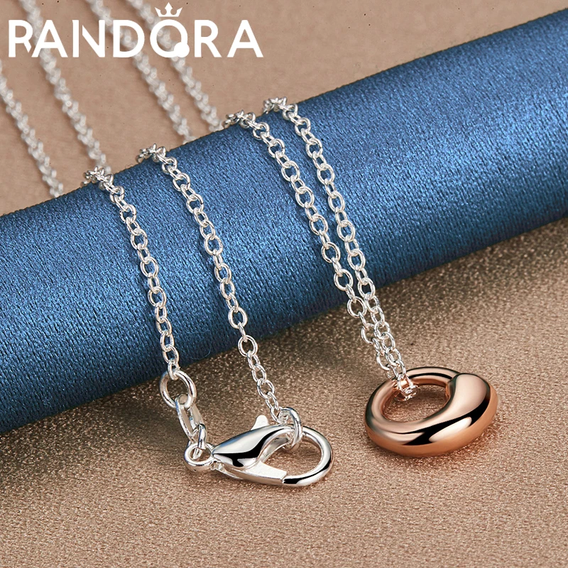RAIVDQRA 925 Stamp Silver Necklace For Women 16-30 Inch Chain Rose Gold Water Droplet Pendant Neck Chain Charm Fashion Jewelry
RAIVDQRA 925 Stamp Silver Necklace For Women 16-30 Inch Chain Rose Gold Water Droplet Pendant Neck Chain Charm Fashion Jewelry