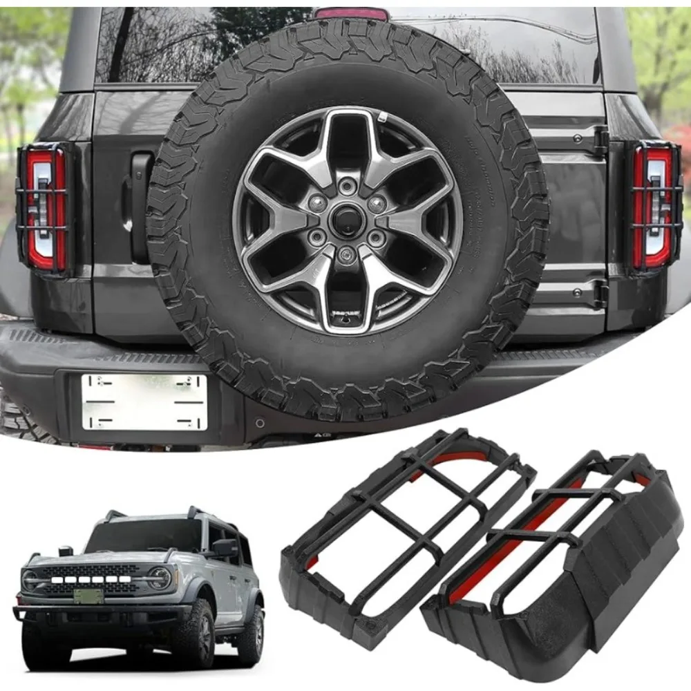 Задняя крышка для Ford Bronco Accessories 2024 2023 2022 2021, задняя защита для задних фонарей
Задняя крышка для Ford Bronco Accessories 2024 2023 2022 2021, задняя защита для задних фонарей