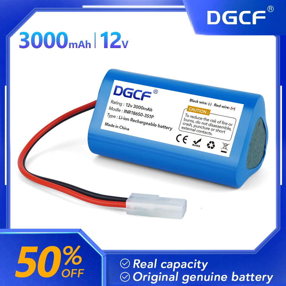 3.7V 3A 1S3P Rechargeable High Capacity Lithium Battery Pack For Speaker Fishing Lights Monitor Portable Replace Cells
3.7V 3A 1S3P Rechargeable High Capacity Lithium Battery Pack For Speaker Fishing Lights Monitor Portable Replace Cells