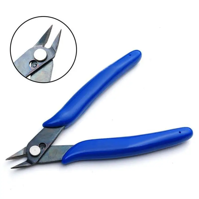 170 Mini Cutting Nippers Pliers Electrician Durable Chisel Tool Pliers Mini Electrical Wire Cable Cutting Cutter Diagonal Pliers
170 Mini Cutting Nippers Pliers Electrician Durable Chisel Tool Pliers Mini Electrical Wire Cable Cutting Cutter Diagonal Pliers
