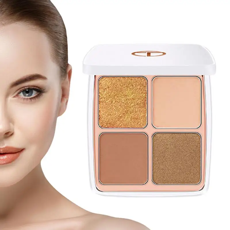 Makeup Eyeshadow Palette 4-Color Matte Pearlescent Glitter Eye Shadow Makeup Long-Lasting Eye Shadows Waterproof Natural Colors
Makeup Eyeshadow Palette 4-Color Matte Pearlescent Glitter Eye Shadow Makeup Long-Lasting Eye Shadows Waterproof Natural Colors