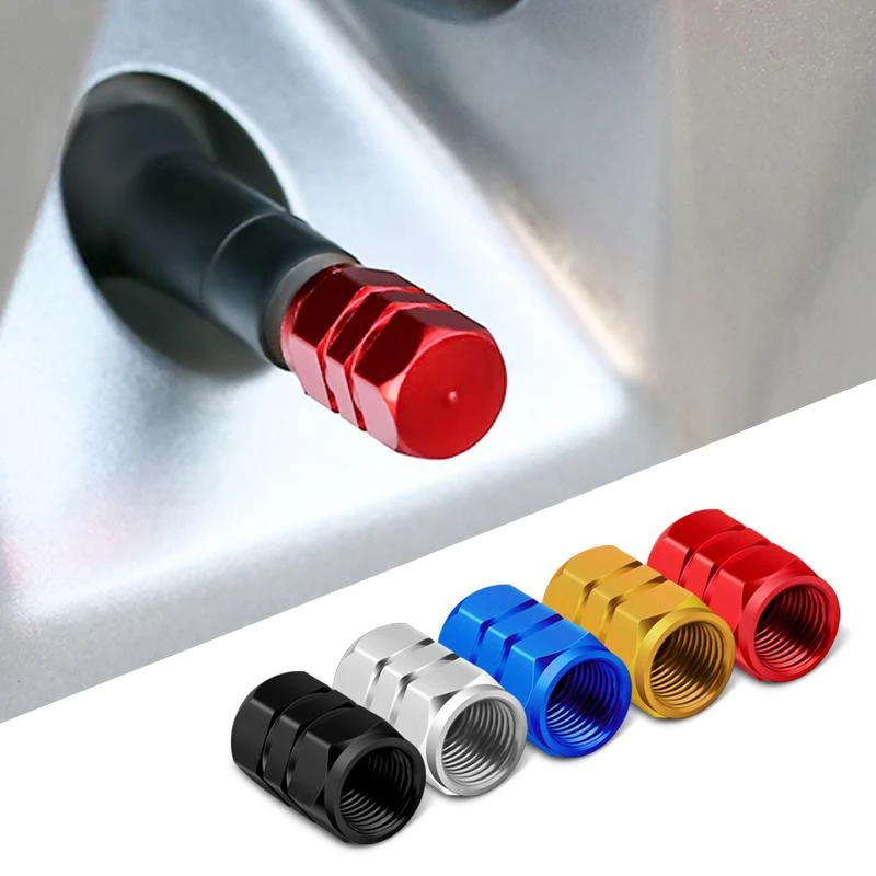 4pcs Tire Valve Caps Tyre Rim Stem Cover Dust Proof Auto Wheel Cap Aluminum Alloy Nipple Caps for Cars and Motorcycles Bikes
4pcs Tire Valve Caps Tyre Rim Stem Cover Dust Proof Auto Wheel Cap Aluminum Alloy Nipple Caps for Cars and Motorcycles Bikes