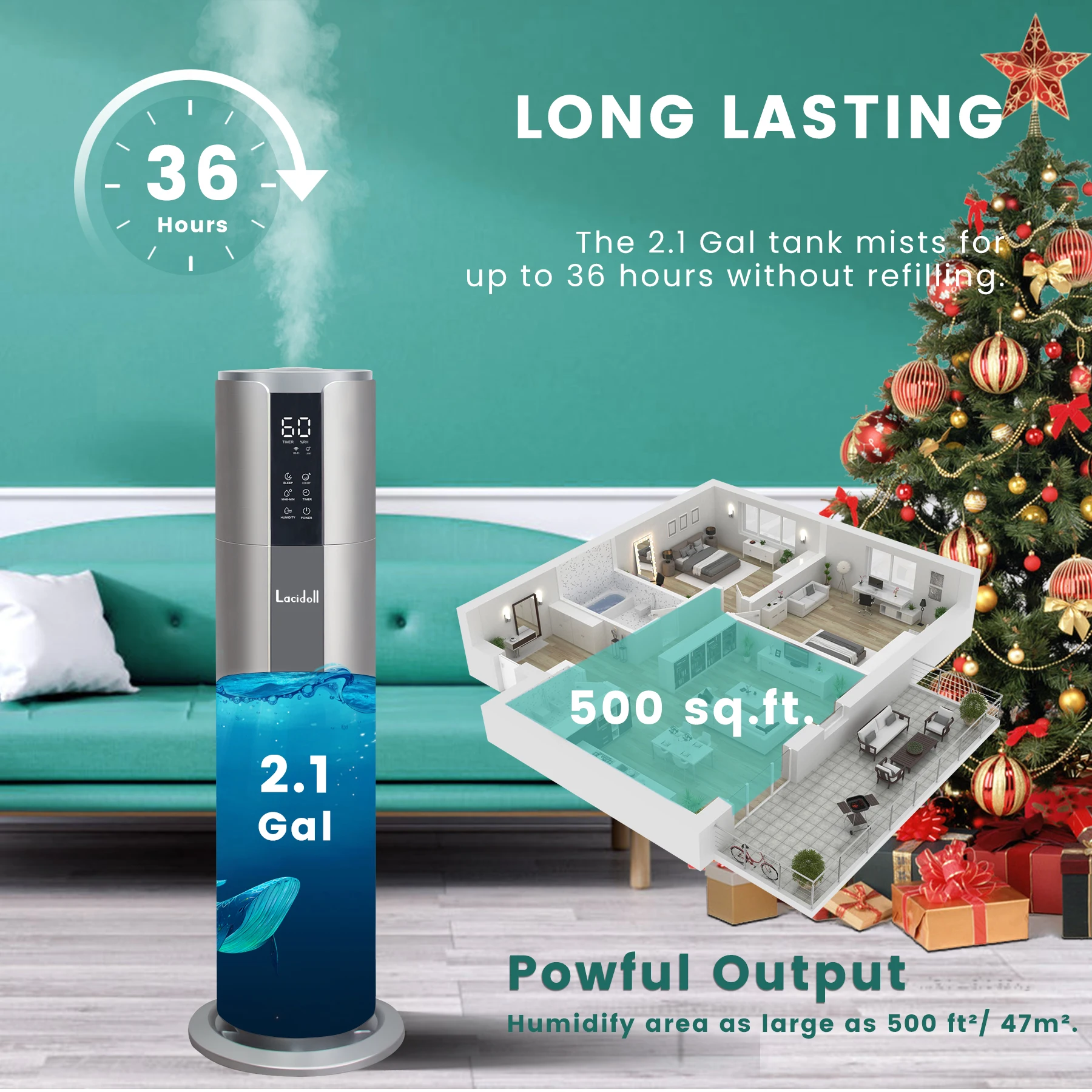 Formaldehyde removal for new housesHumidifiers for Large Room, 2.1Gal 8L Top Fill Humidifier with Essential Oils Tray
Formaldehyde removal for new housesHumidifiers for Large Room, 2.1Gal 8L Top Fill Humidifier with Essential Oils Tray